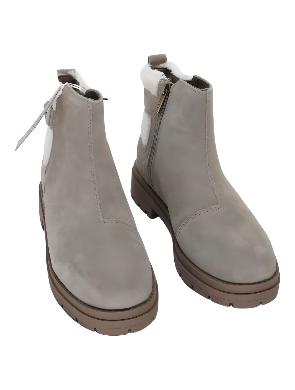 TOMS Astrid Water Repellent Dune Suede Ankle Boots Size 7M